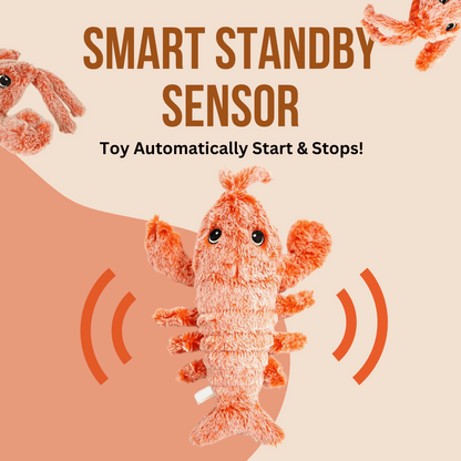 Floppy Lobster™ interactive dog toy