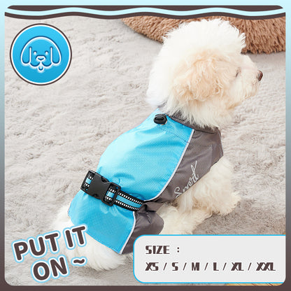 Dog Punching Jacket Puppy Raincoat For Summer Chihuahua Rain Coat Dog Clothes Doberman Surfwear Jacket Pet Waterproof Jumpsuit