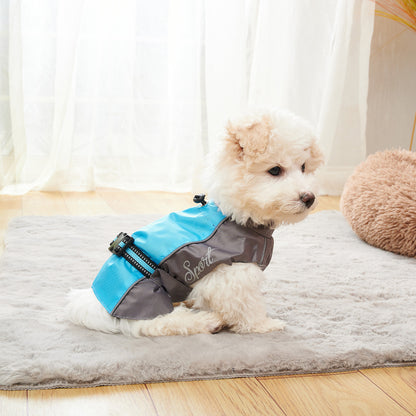 Dog Punching Jacket Puppy Raincoat For Summer Chihuahua Rain Coat Dog Clothes Doberman Surfwear Jacket Pet Waterproof Jumpsuit