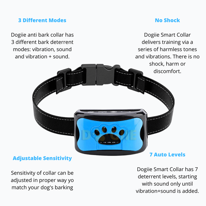 Dogiie™ Anti Barking Ultrasonic Dog Collar - Dogiie