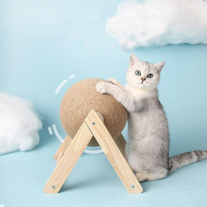Cat Scratching Ball- Prevent Your Cat From Developing Depression - Dogiie