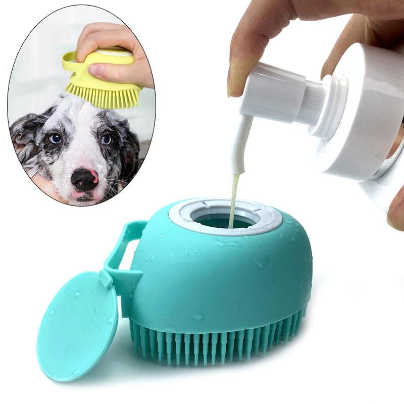 Dog Bath Massage  Brush - Dogiie