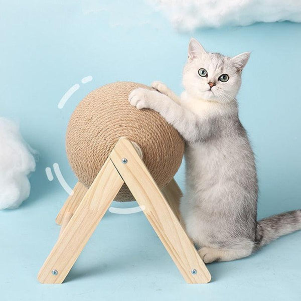 Cat Scratching Ball- Prevent Your Cat From Developing Depression - Dogiie