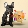 Interactive Rattling Plush Ball Toy - Keep Your Fur Babies Entertained