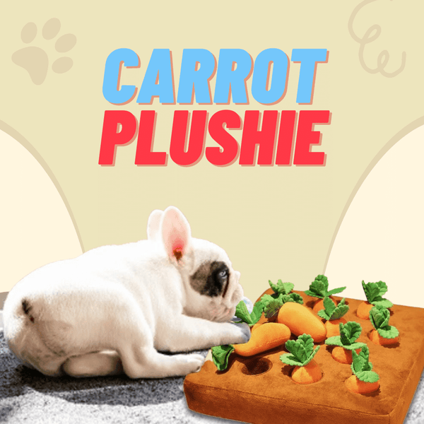 CARROT PLUSHIE™ - Enriches Your Dog's Life - Dogiie