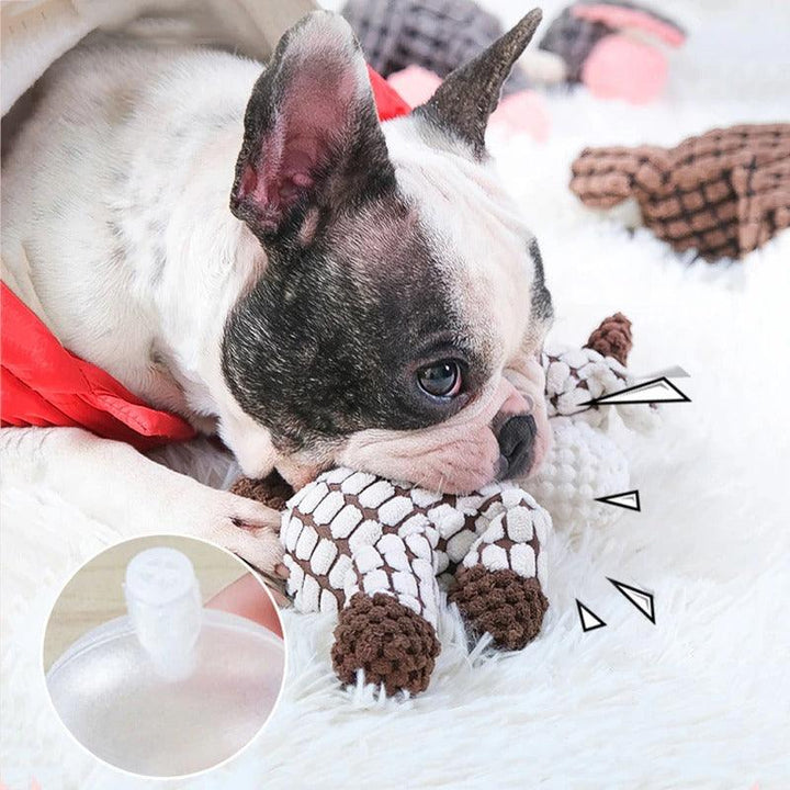 The Indestructible plush dog toys for aggressive chewers - Dogiie